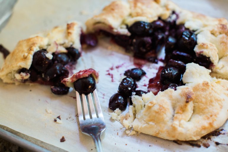  Rustic Cherry Galette 
